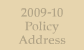 Policy Address 09-10